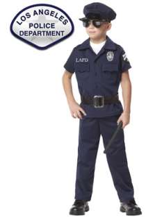 LAPD Police Officer Cop Toddler Halloween Costume  