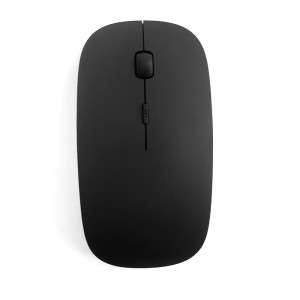 slim black bluetooth wireless mouse for Macbook win 7 xp vista laptop 