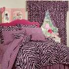   Fur Zebra 7PC Comforter Bed in a Bag Comforter Set Queen Size Bedding