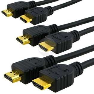 eForCity Pack   High Speed HDMI Cable 1.3b / 10.2Gbps M/M, 6 FT / 1.8 