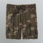 LEE Mens Camouflage Belted Cargo Shorts