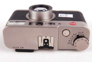EX+* Leica CM w/40mm f/2.4 35mm Rangefinder Camera  
