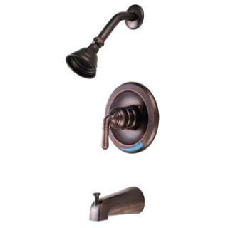 Oil Rubbed Bronze Tub / Shower Combo Faucet #484337  