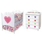  chest with changing table tray changing pad cover and window panel set
