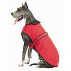 Muttluks Belted Dog Coat in Red   Dog Length (Collar to Base of Tail 