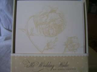 Cream Floral Rose Wedding Kit Invitation Kit~50/50/50  