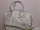 Coccinelle White Leather Oversized Handbag