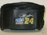 NASCAR Leather Fanny Pack, Jeff Gordon #24, NEW  