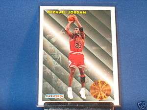 Michael Jordan 1993 94 Fleer #224 League Leader Bulls  
