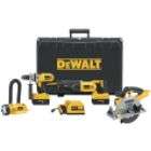 DeWalt Heavy Duty 36 V Cordless Hammer Drill/Circe Saw/Recipe Saw 