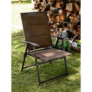   Sling Chair  Country Living Outdoor Living Patio Furniture Chairs
