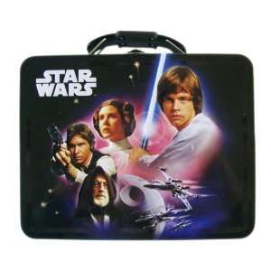  Star Wars Tin Tote   Classic Movie Poster Design Toys 