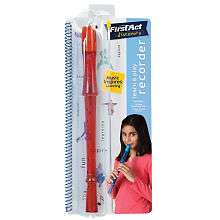 First Act Learn & Play Recorder   Red   First Act   