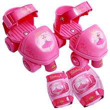 Street Flyers Adjustable Toy Skates and Safety Pad Set   Pinkalicious 