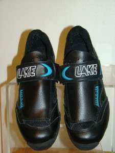 Lake MX80 Black Womens Cycling Shoes Size 5.5 6  