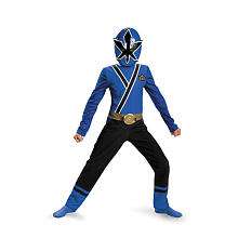 Power Rangers Blue Ranger Samurai Classic Halloween Costume   Child 