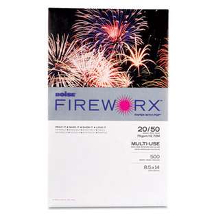 Boise FIREWORX Colored Paper, 20lb, 812 x 14, Goldenrod, 500 