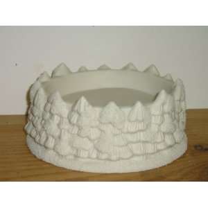  White Bisque Tree Candle Holder (Holds 4 Candle Not 