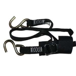   Paddle Buckle 1 inch Trailer Tie Downs (4 Feet), Pair Automotive