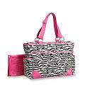 Carters Out n About Tote Diaper Bag   Zebra Print