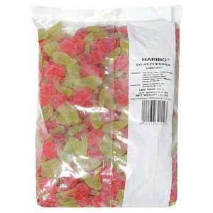 Haribo Fat Free Gummi Candy, Sour Cherries, 5 Pound Bag  