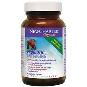  New Chapter   Probiotic Anti Aging 90 vcaps Health 