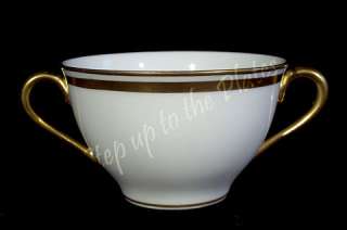 Lenox China H2 Vintage Bouillon Gold Trim Cream Soup Cup Bowl /s c 