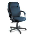   Support Series Executive High Back Swivel/Tilt Chair Ocean Blue Fabric
