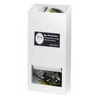   5143 20 Pair Visitor Safety Glasses Dispenser No Lid   Clear Plastic