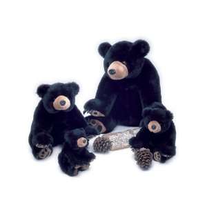  9 Black Teddy Bear   Rockie Jr Black Bear Toys & Games