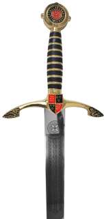 45 Medieval Sword of the Black Prince with Scabbard  