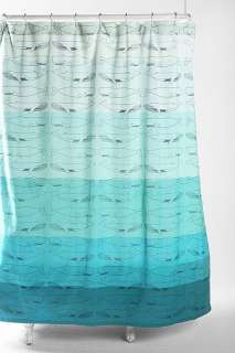 UrbanOutfitters  Whales Shower Curtain