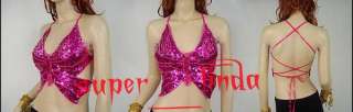 belly dance costume Butterfly Top bra one size 8 colors  