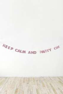 UrbanOutfitters  Happy Birthday Party Banner