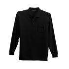 Port Authority Mens Big Silk Touch Long Sleeve Polo Sport Shirt With 