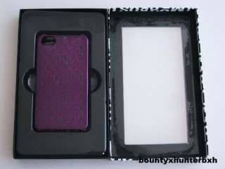 MARC JACOBS 4G IPHONE Metallic Purple Case Cover Skin  
