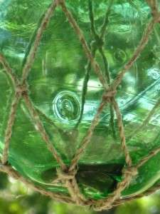 Vintage MAI KAI Tiki Bar Green 5 Glass Ball Float  