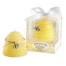 Baby Aspen Sweet As Can Bee Honey Scented Beehive Candles   4 Pack 
