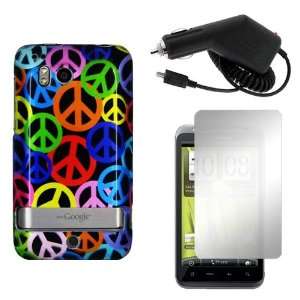  HTC ThunderBolt 6400 / Incredible HD   Peace Sign Hard Plastic 