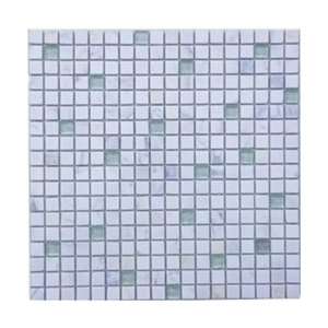  G23 Glass & Marble Blend Mosaic Tile 10sqft/one Box G23 