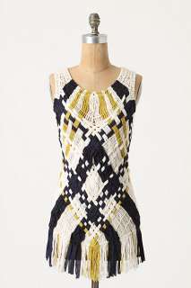 Macrame Argyle Tunic   Anthropologie