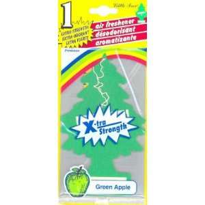 Air Freshener   Green Apple Extra Strength   24 Pack Automotive