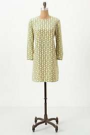 silk dress   Anthropologie