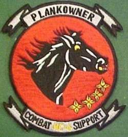 Navy Helicopter Combat Support Squadron 4 Patch  