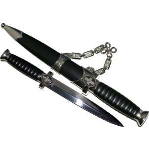  German Dagger   14 Military Knife w/ Hard Scabbard 