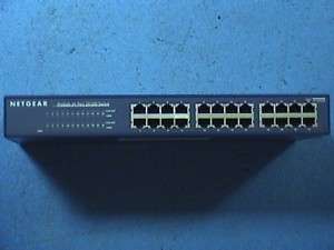 NetGear ProSafe 24 Port 10/100 Switch JFS524 (1536186)  