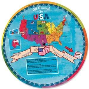  All Around the USA Learning Wheel Toys & Games