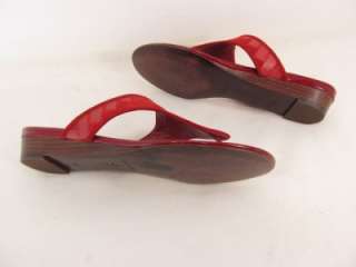 COLE HAAN NIKE AIR PRETTY RED SANDALS 9  
