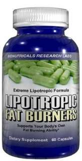 6x Lipotropic FAT BURNERS L Carnitine Guarana BURN FAT  
