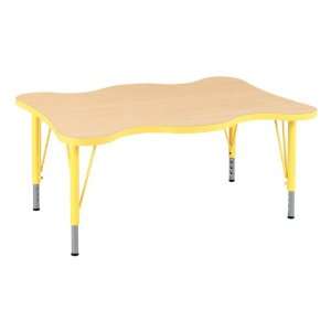   Rectangle Adjustable Height Activity Table 